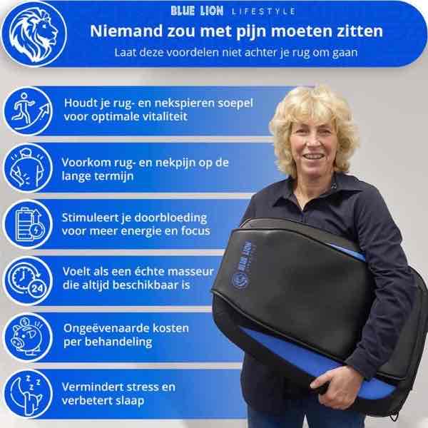 Rug massagekussen